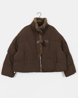 Cocom fur Duffle Short Padded Jumper