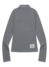 YUINA LIGHT SLIM FIT CROP HALF ZIP-UP (4COLOR)