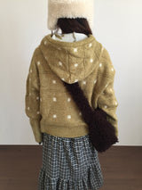 Weasley Snow Hooded Knit (3color)