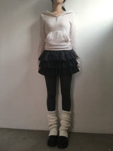 Slit leg warmer