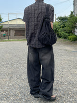 Double Cut denim pants