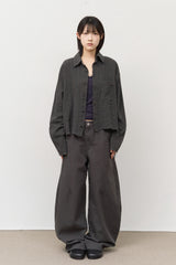 Clo Cut-off Pigment Shirt