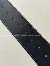 レザーボールドワイドベルト