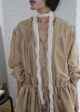 WRINKLE SCARF