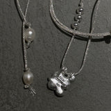 Deli silver neckless (Rabbit)