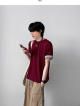 Crop Layered Half Sleeve