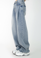 Cloud Wide Denim Pants(2colors)
