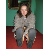 Mouton 0014. Shearling Line Boots - 3colors