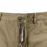  Field Cargo Pocket Mini Skirt & Belt SET (4 colors)