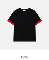 Poish Color Matching Roll-up Short Sleeve