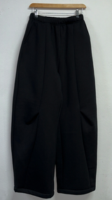 FLEECE/STRING❤FRONT POINT BALLOON PANTS 🤎🤍🖤🩶4COLOR