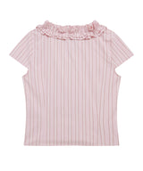 st frill shirt (pink)