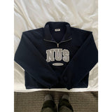 Huke x Nus.ハーフジップアップ