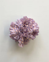 Ruffled Check Scrunchie (2color)
