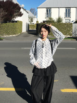 Crinkle Nylon Skirt Pants (3c)