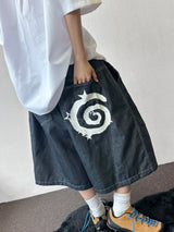 Starju Non-Fade Stitch Denim Bermuda Shorts 2color