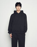 25FW DOUBLE LINE HOODIE BLACK