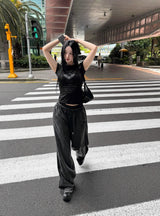 Vintage Washing Wide Pants Sagging ver.