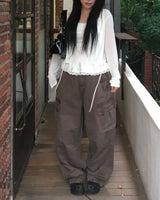 Dying cargo pants