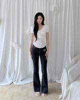 Luna Summer Twisted Shirring Top