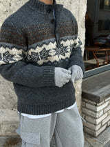 Ford Nordic Henley neck knitwear