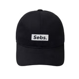 Sebs. オリジナルボールキャップ / ブラック