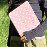 [MADE] コットンアップルアイパッドケース (pink)