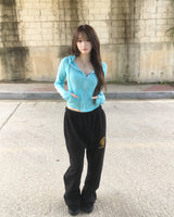 Sagging flare pants
