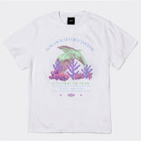 Riso Graphic Birphin Short Sleeve T-shirts (White)