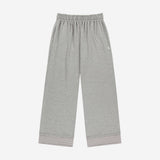 Hotfix Logo Wide Sweatpants / Grey