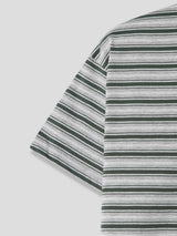 Cloud Cropped Striped Top