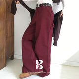 Middle Carpenter Detail Long Pants