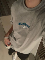 LMN ブルックリン 1947 オーバーサイズフィット半袖Tシャツ (4 colors)