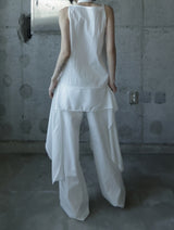 Asib Unbalance Sleeveless Blouse