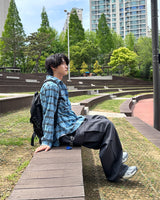 ルークオーバーフィットチェックシャツ