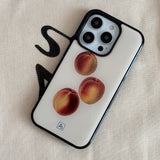 Peach epoxy bumper case