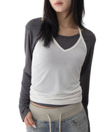 Dono Velvet Halter Tank