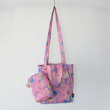 back to pink bag+pouch set