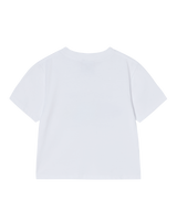 25FW WOMAN NY IMAGE CROP SHORT SLEEVE T-SHIRT WHITE