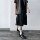 3D Seamed Wide Shorts