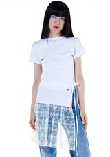 Fakiii Simple Logo T-Shirt_WHITE