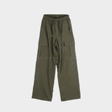 (Unisex)K-POP IU Cargo Big Wide String Cargo Pants(3 colors)