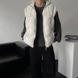 OWN Knitwear Hooded Padded Vest (2 colors)