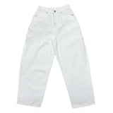 Luri Back Heart Pocket Carpenter Wide Pants 