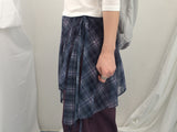 U-Neck Three-Quarter Slim Line Cotton Top