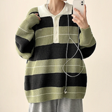Tay Wapen Color Matching Kara Dangara Knit 