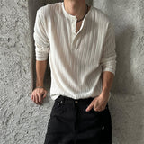 [S/S] Golgi henry neck long sleeves (4color)