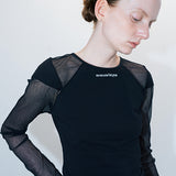 Shimizu pattern tee black