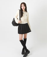 LINE STITCH LOGO CARDIGAN [3color]