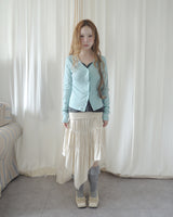 MELLOW BEAN V-NECK CARDIGAN